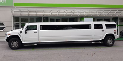 Hochzeitsauto-Vermietung - Einzugsgebiet: international - Tirol - HUMMER Limousine von Magic Limousines