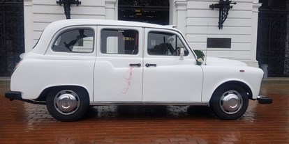 Hochzeitsauto-Vermietung - Marke: andere Fahrzeuge - London Taxi in schneeweiss