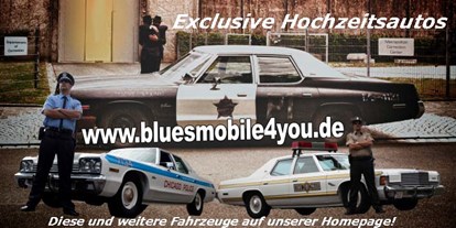 Hochzeitsauto-Vermietung - Shuttle Service - Bayern - Hochzeitsauto Ford Crown Victoria 1990 Cook County Police Car - Ford Crown Viktoria von bluesmobile4you