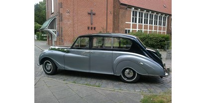 Hochzeitsauto-Vermietung - Einzugsgebiet: international - Niedersachsen - Bentley 1959, silber-schwarz