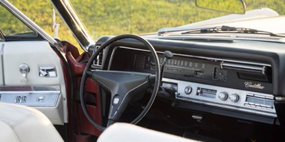 Hochzeitsauto-Vermietung - Art des Fahrzeugs: Cabriolet - Bayern - Innenraum des Cadillac Cabrio - Cadillac Cabrio von Dreamday with Dreamcar - Nürnberg