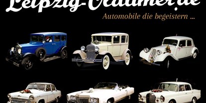 Hochzeitsauto-Vermietung - Einzugsgebiet: regional - Sachsen - Ford Model A von Leipzig-Oldtimer.de - Hochzeitsautos mit Chauffeur