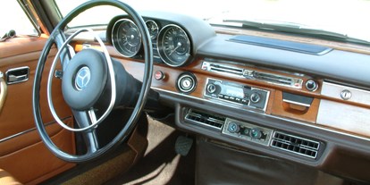 Hochzeitsauto-Vermietung - Versicherung: Teilkasko - Mercedes Benz 280 SE 4.5 von Classic Roadster München