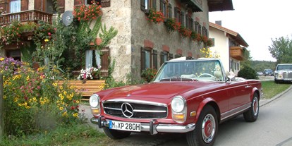Hochzeitsauto-Vermietung - Farbe: Rot - Bayern - Mercedes Benz 280 SL