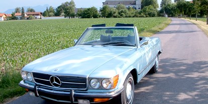 Hochzeitsauto-Vermietung - Versicherung: Haftpflicht - Bayern - Mercedes Benz 450 SL