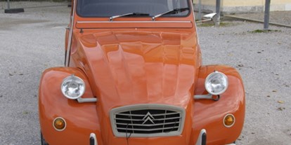 Hochzeitsauto-Vermietung - Versicherung: Haftpflicht - Bayern - Citroen 2 CV6 von Classic Roadster München
