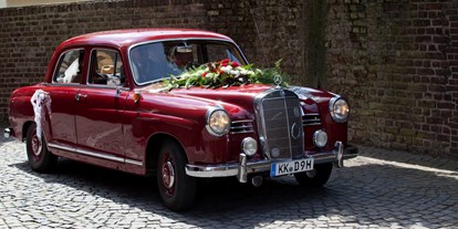 Hochzeitsauto-Vermietung - Marke: Mercedes Benz - Nordrhein-Westfalen - D - Mercedes Ponton 180D - Der Oldtimerfahrer