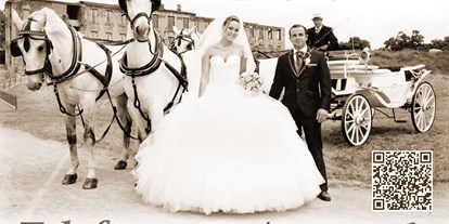 Hochzeitsauto-Vermietung - Versicherung: Vollkasko - Sachsen - Kutsche Hochzeit mieten - Leipziger Hochzeitskutschen