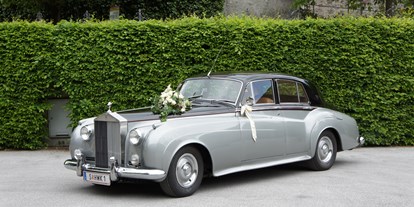 Hochzeitsauto-Vermietung - Art des Fahrzeugs: Oberklasse-Wagen - Salzburg - Rolls Royce Silver Cloud II