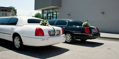 Hochzeitsauto-Vermietung - Farbe: Schwarz - Salzburg - Amadeus Limousines - Ihre Hochzeitslimousinen! - Lincoln Town Car von Amadeus Limousines