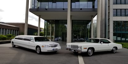 Hochzeitsauto-Vermietung - Art des Fahrzeugs: Oldtimer - Nordrhein-Westfalen - Cadillac Eldorado und unsere Stretchlimousine - Cadillac Eldorado Convertible 1975
