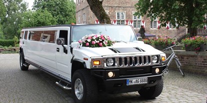 Hochzeitsauto-Vermietung - Einzugsgebiet: national - Nordrhein-Westfalen - Luxus Hummer H2 Stretchlimousine