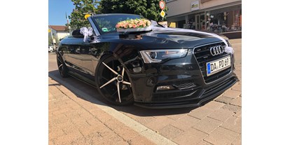 Hochzeitsauto-Vermietung - Einzugsgebiet: national - Hessen - Audi A5 Cabrio S-Line | Special Tuning