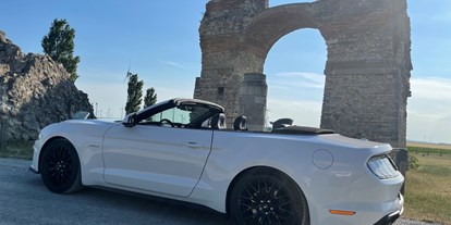 Hochzeitsauto-Vermietung - Österreich - Ford Mustang GT Cabrio V8