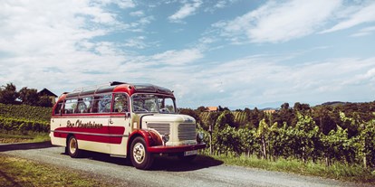 Hochzeitsauto-Vermietung - Tiere erlaubt - Steyr 380 b – „Der Obersteirer“