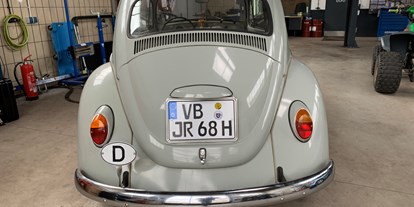 Hochzeitsauto-Vermietung - Antrieb: Benzin - Hessen - VW Käfer "Elsa" | Baujahr 1968