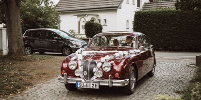 Hochzeitsauto-Vermietung - Einzugsgebiet: regional - Nordrhein-Westfalen - Jaguar MK 2 - Hochzeitsfahrten Bonn