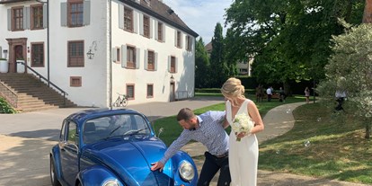 Hochzeitsauto-Vermietung - Farbe: Weiß - Für jedes Paar der richtige Käfer - VW-Käfer 1967 Palomena und VW-Käfer 1970