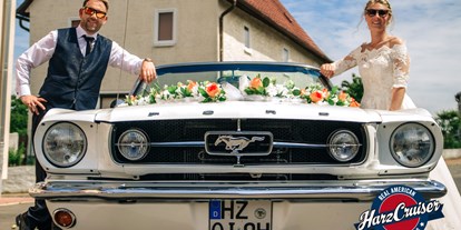 Hochzeitsauto-Vermietung - Einzugsgebiet: regional - Thüringen - 1967er Mustang Cabrio