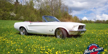 Hochzeitsauto-Vermietung - Art des Fahrzeugs: Oldtimer - Thüringen - 1967er Mustang Cabrio