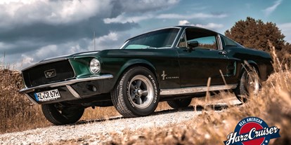 Hochzeitsauto-Vermietung - Versicherung: Haftpflicht - Thüringen - 1967er Mustang Fastback "Bullitt"