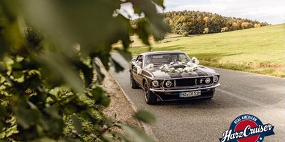 Hochzeitsauto-Vermietung - Farbe: Grau - Thüringen - 1969er Mustang Fastback "John Wick"
