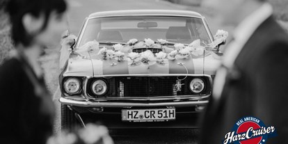 Hochzeitsauto-Vermietung - Einzugsgebiet: regional - Thüringen - 1969er Mustang Fastback "John Wick"