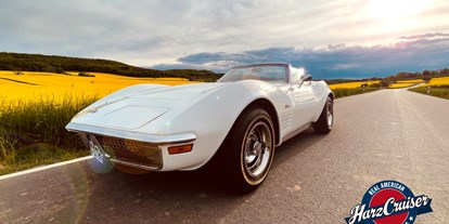 Hochzeitsauto-Vermietung - Art des Fahrzeugs: US-Car - Sachsen-Anhalt - 1970er Corvette C3 "Stingray" Cabrio