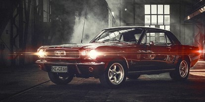 Hochzeitsauto-Vermietung - Art des Fahrzeugs: Oldtimer - 1966er Mustang Coupé