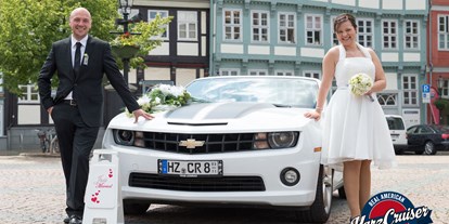 Hochzeitsauto-Vermietung - Einzugsgebiet: regional - Sachsen-Anhalt - Camaro Cabrio
