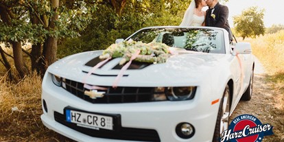 Hochzeitsauto-Vermietung - Versicherung: Vollkasko - Sachsen-Anhalt - Camaro Cabrio