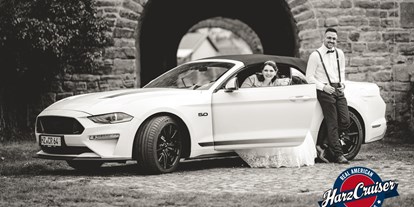 Hochzeitsauto-Vermietung - Chauffeur: Chauffeur buchbar - Sachsen-Anhalt - Mustang GT Cabrio