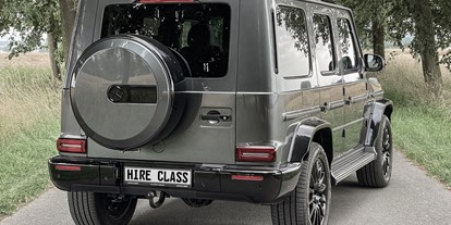Hochzeitsauto-Vermietung - Marke: Mercedes Benz - Nordrhein-Westfalen - Heck. - Mercedes G-Klasse G500