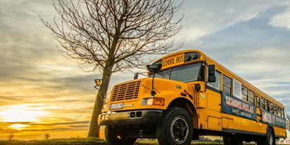 Hochzeitsauto-Vermietung - Farbe: Gelb - Oberösterreich - US Schoolbus