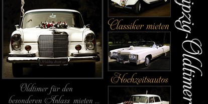 Hochzeitsauto-Vermietung - Art des Fahrzeugs: Cabriolet - Sachsen - Hochzeitsautos Leipzig - Cadillac Eldorado Cabrio von Leipzig-Oldtimer.de - Hochzeitsautos mit Chauffeur