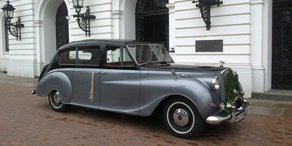 Hochzeitsauto-Vermietung - Tiere erlaubt - Bentley 1959, silber-schwarz