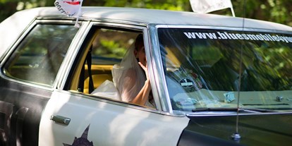 Hochzeitsauto-Vermietung - Bayern - Hochzeitsauto Bluesmobile, Dodge Monaco 1974 - Bluesmobil Dodge Monaco von bluesmobile4you