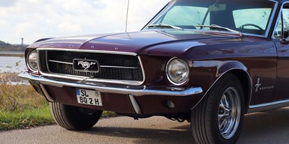 Hochzeitsauto-Vermietung - Art des Fahrzeugs: Oldtimer - Ford Mustang 1967