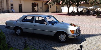 Hochzeitsauto-Vermietung - Antrieb: Benzin - Sachsen - Mercedes Benz S 280 SE   W116   in Dresden
