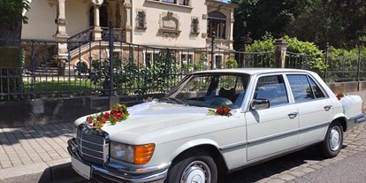 Hochzeitsauto-Vermietung - Einzugsgebiet: regional - Sachsen - Mercedes Benz S 280 SE   W116   in Dresden