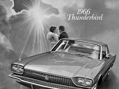 Hochzeitsauto-Vermietung - Einzugsgebiet: international - Bayern - DREAMLINER Ford Thunderbird 1966