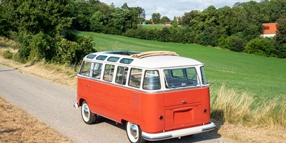 Hochzeitsauto-Vermietung - Marke: Volkswagen - VW Bus T1 von Book a Bulli.com