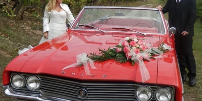 Hochzeitsauto-Vermietung - Bayern - Romantisches US Cabriolet als Hochzeitsauto - Buick Skylark Cabrio von bluesmobile4you
