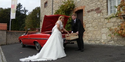 Hochzeitsauto-Vermietung - Bayern - Romantisches US Cabriolet als Hochzeitsauto - Buick Skylark Cabrio von bluesmobile4you