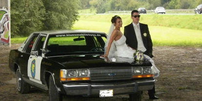Hochzeitsauto-Vermietung - Bayern - Hochzeitsauto Ford Crown Victoria 1990 Cook County Police Car - Ford Crown Viktoria von bluesmobile4you