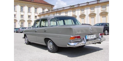 Hochzeitsauto-Vermietung - Bayern - Mercedes Benz 230 Heckflosse von Classic Roadster München