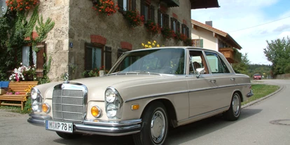 Hochzeitsauto-Vermietung - Bayern - Mercedes Benz 280 SE 4.5 von Classic Roadster München