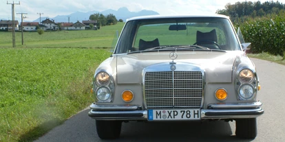 Hochzeitsauto-Vermietung - Bayern - Mercedes Benz 280 SE 4.5 von Classic Roadster München