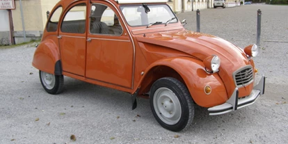 Hochzeitsauto-Vermietung - Bayern - Citroen 2 CV6 von Classic Roadster München
