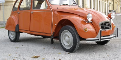 Hochzeitsauto-Vermietung - Bayern - Citroen 2 CV6 von Classic Roadster München